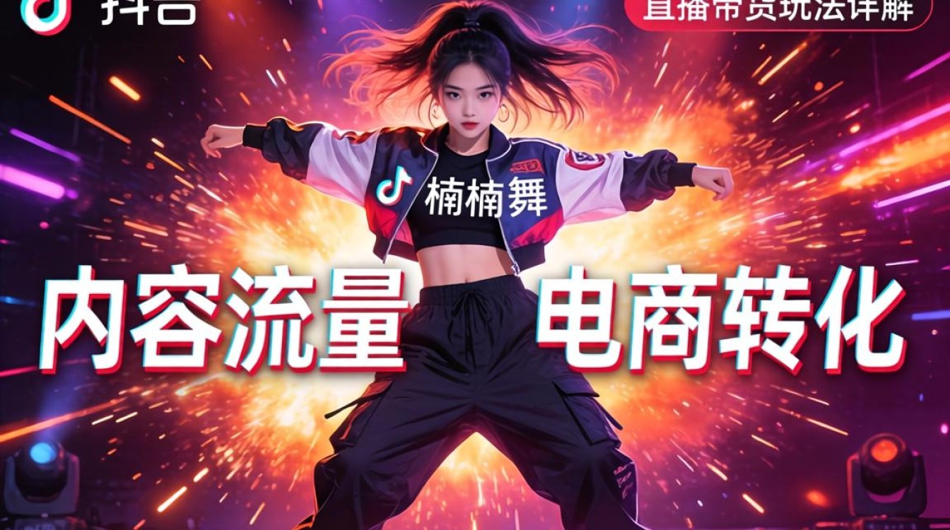 抖音楠楠编舞tiktok直播带货玩法详解