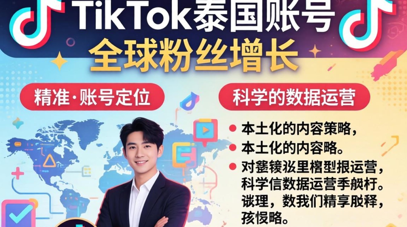 TikTok泰国账号怎么开?全球账号如何快速涨粉 TikTok泰国账号怎么开