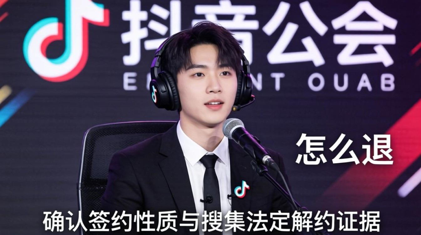 主播退抖音公会怎么退