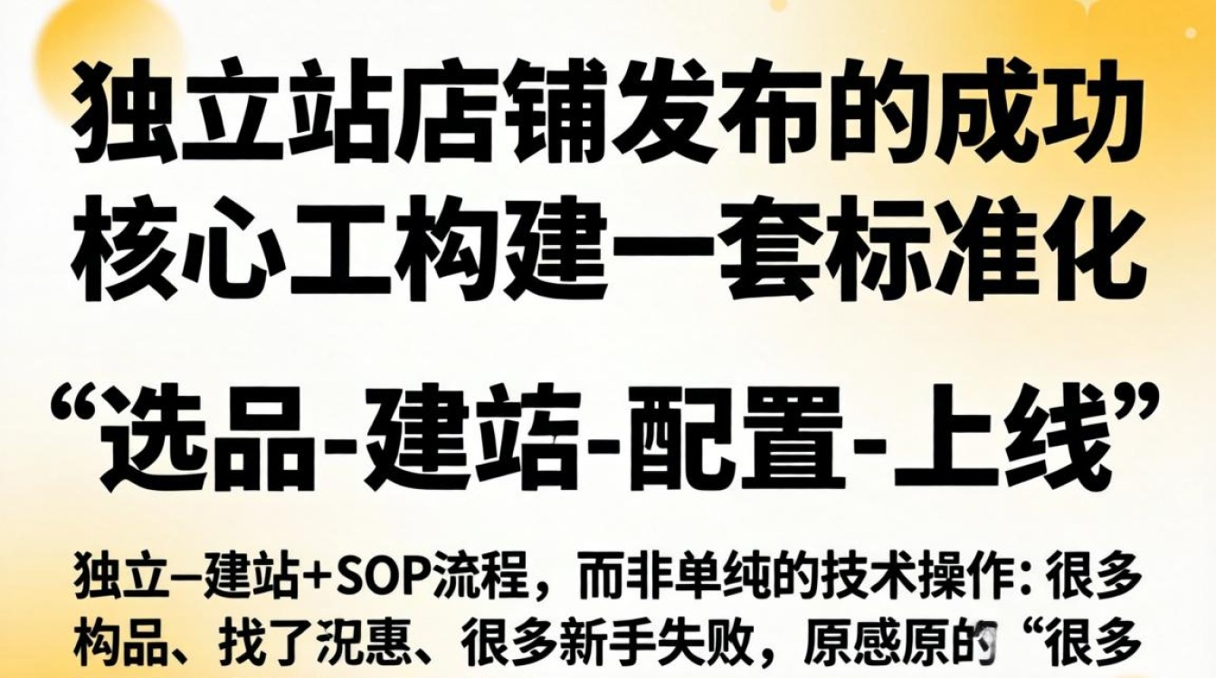 独立站店铺发布详细步骤有哪些