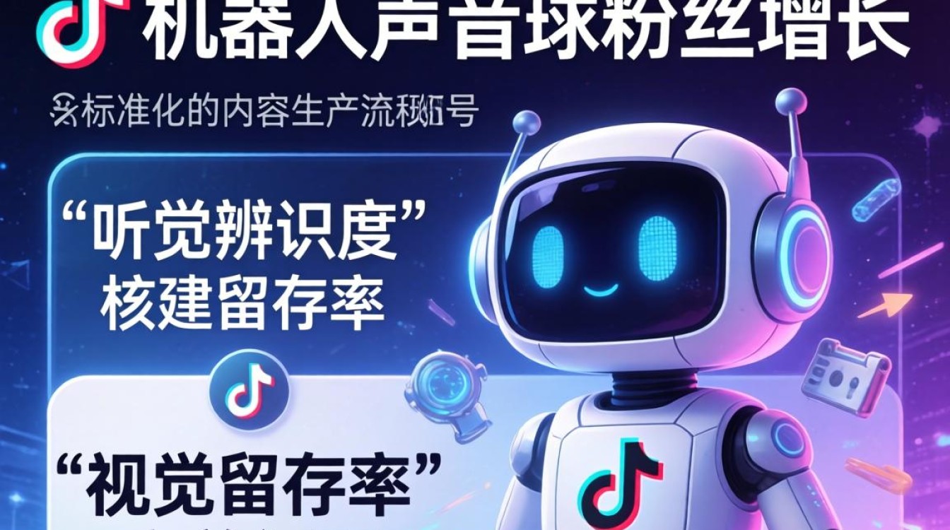 TikTok机器人女声怎么弄