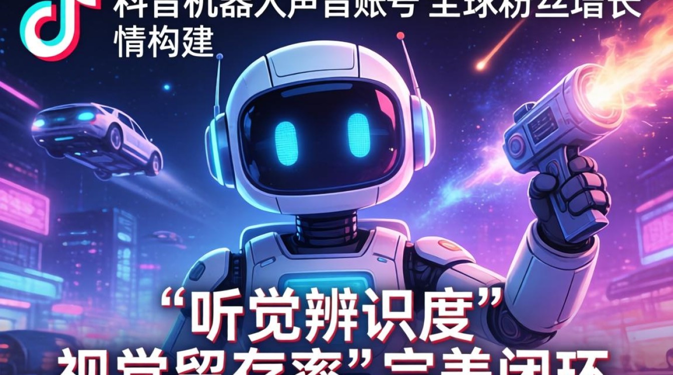 TikTok机器人女声怎么弄