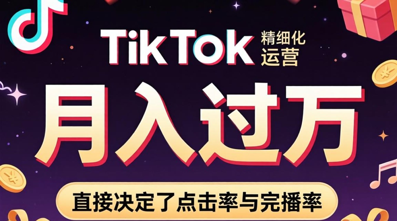 TikTok视频封面怎么制作变现快