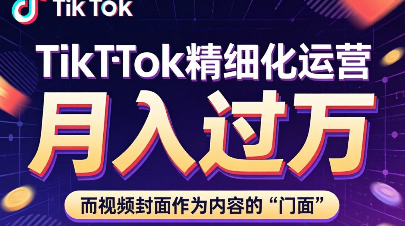 TikTok视频封面怎么制作变现快