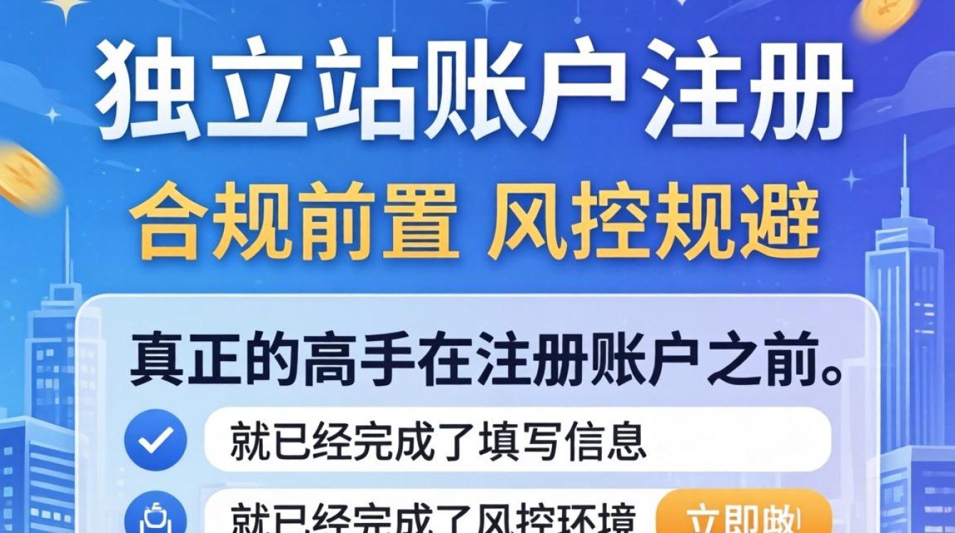 独立站注册流程详细步骤