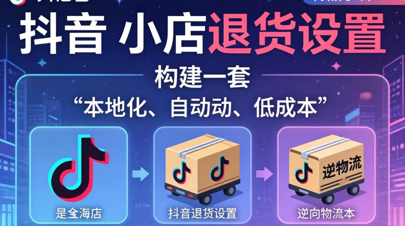 TikTok 小店怎么设置退货