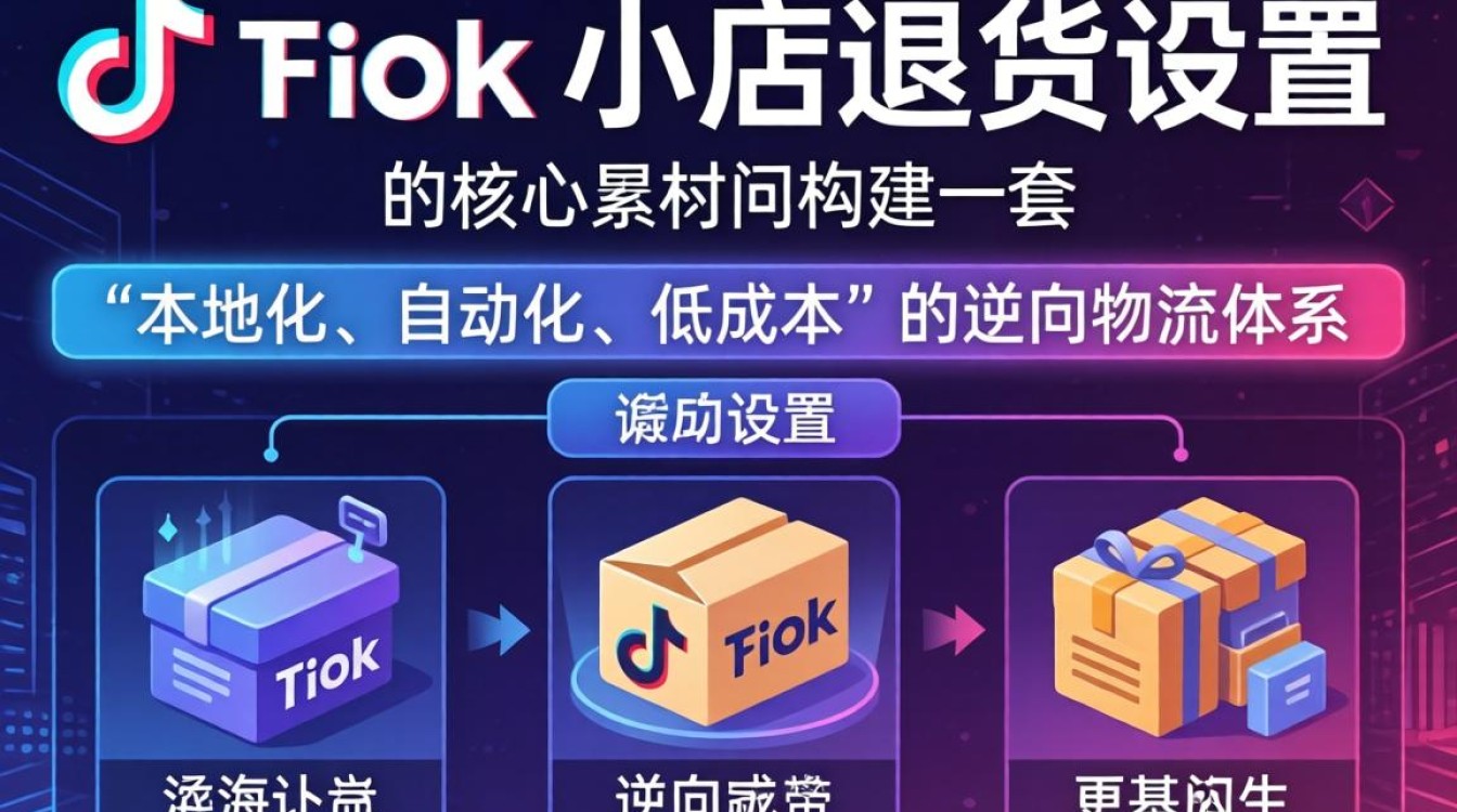 TikTok 小店怎么设置退货