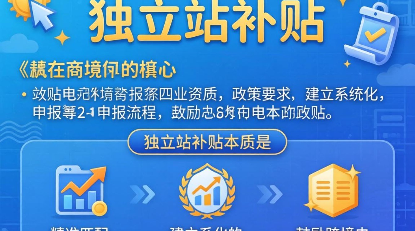 独立站补贴申请条件有哪些