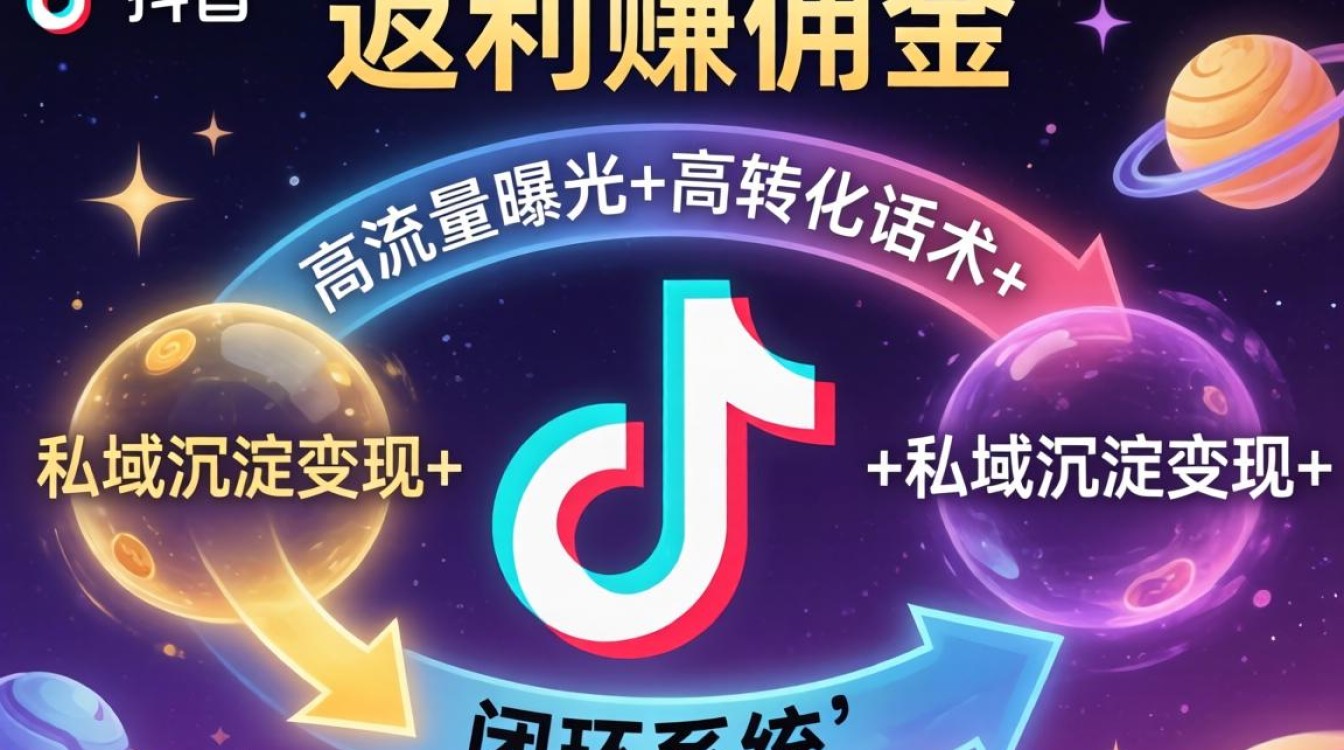 抖音怎么做返利赚佣金