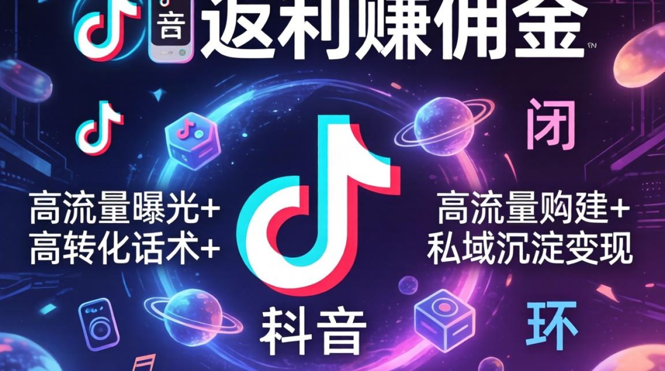 抖音怎么做返利赚佣金