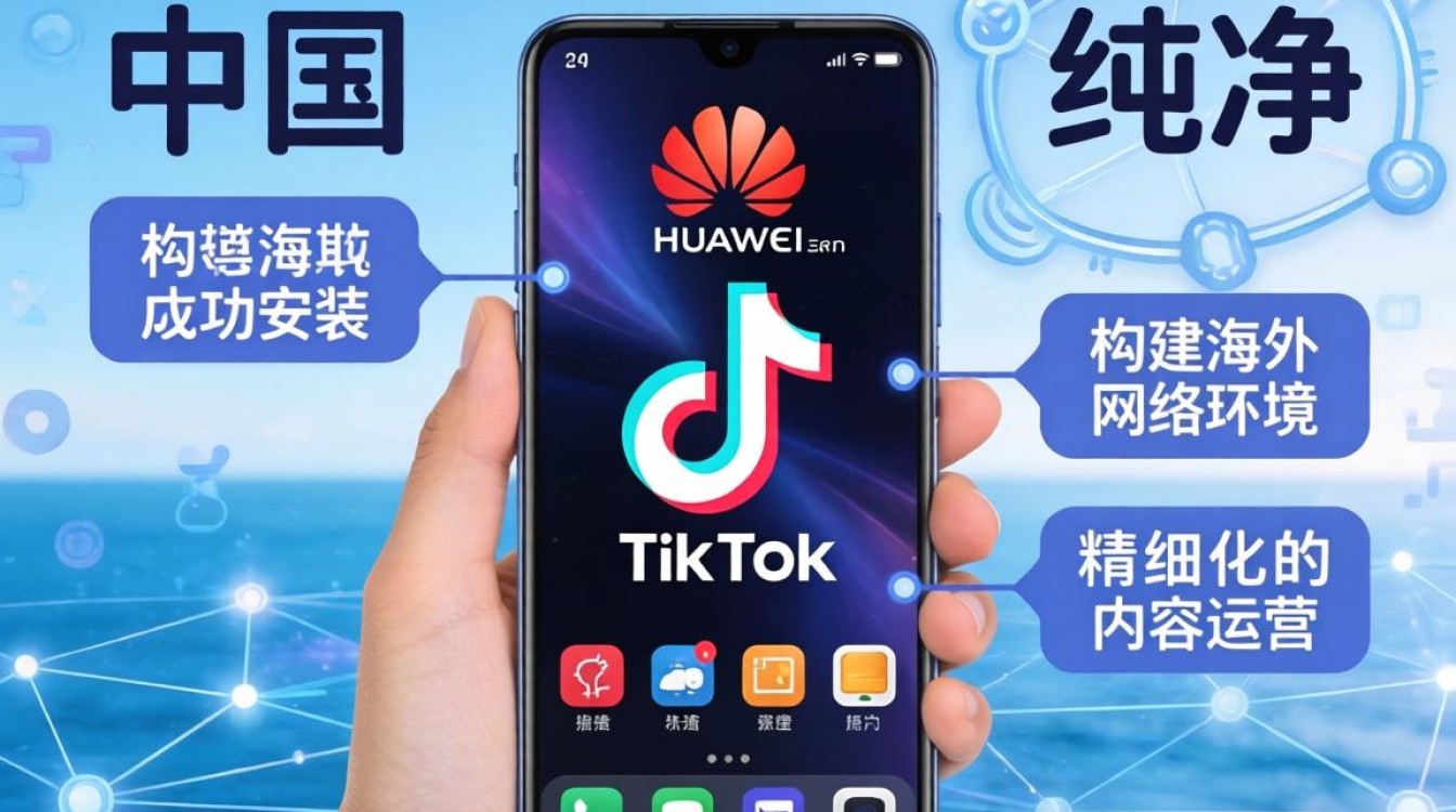 华为手机怎么安装tiktok