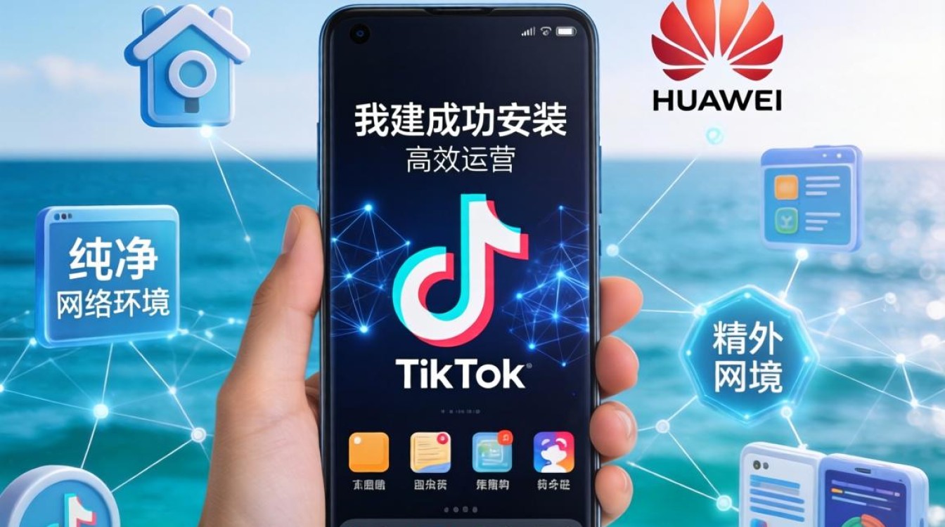 华为手机怎么安装tiktok