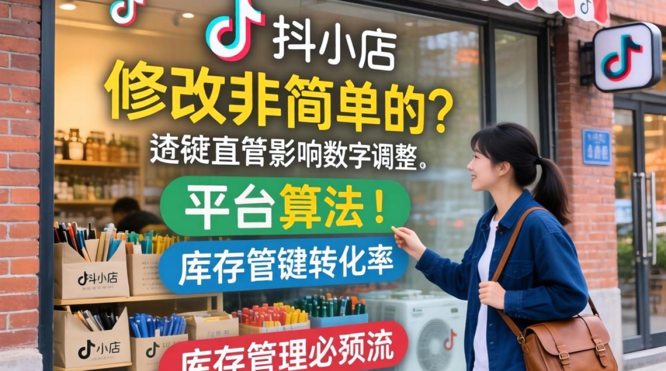 抖音小店怎么改橱窗库存?橱窗库存修改步骤详解 抖音小店怎么改橱窗库存