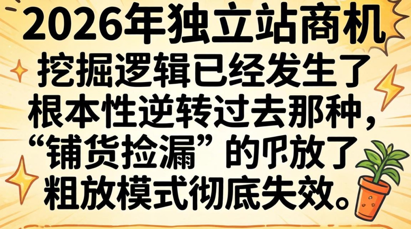 2026年独立站赚钱新玩法有哪些