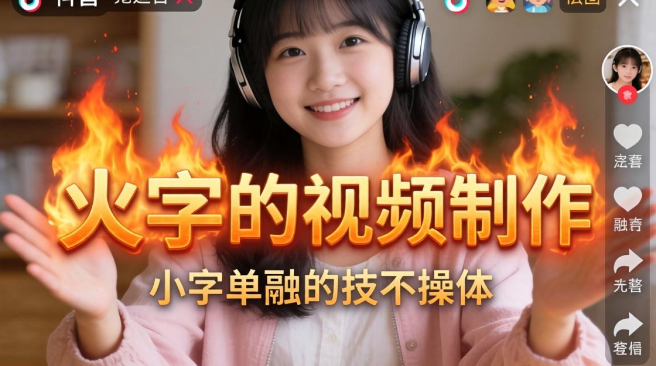 抖音上火的文字怎么拍的