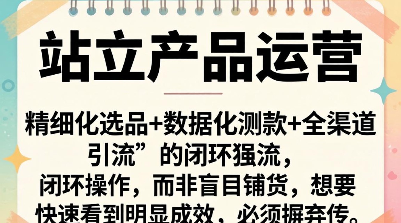 独立站产品运营技巧有哪些