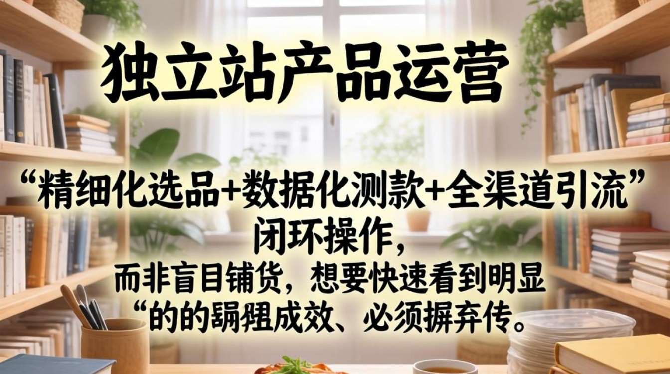 独立站产品运营技巧有哪些