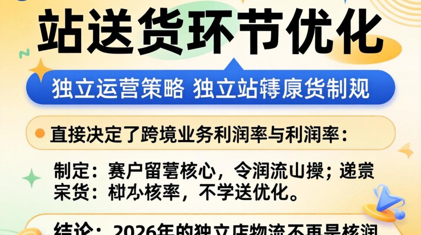 2026年独立站发货方式有哪些