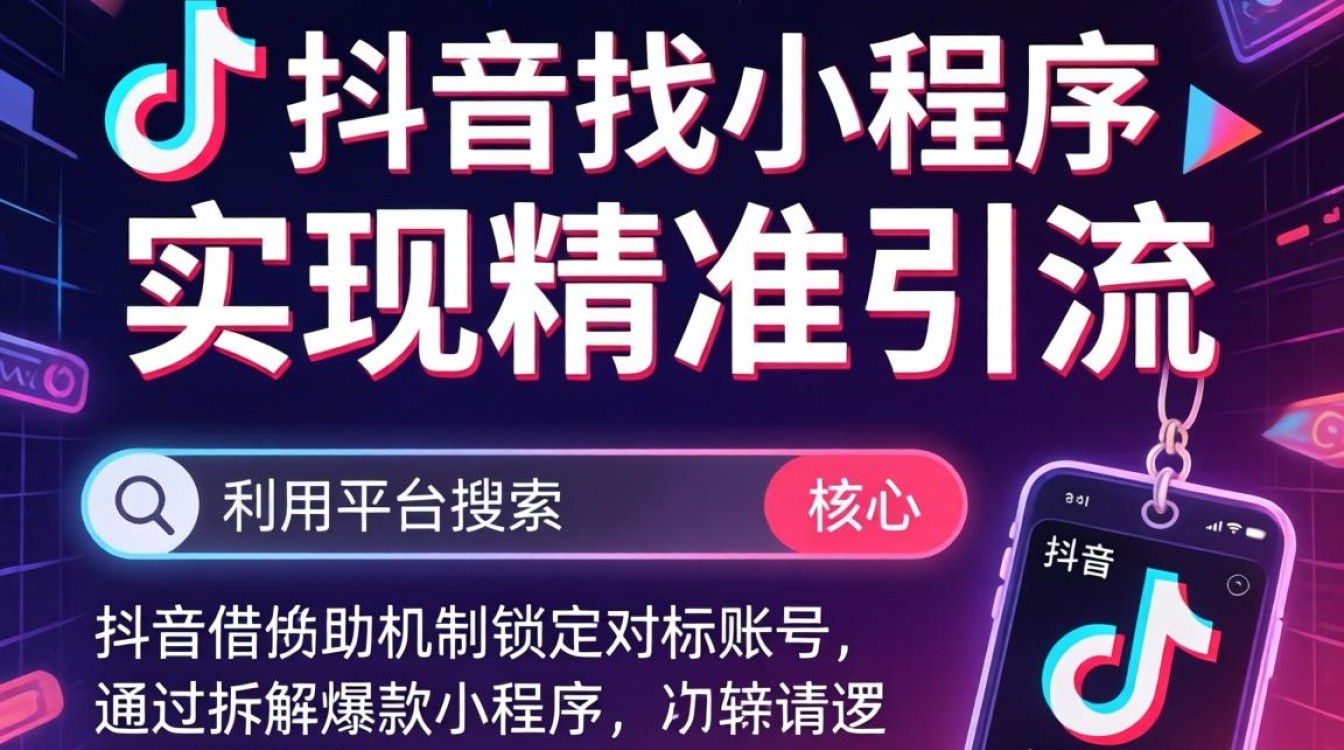 抖音小程序精准引流方法有哪些