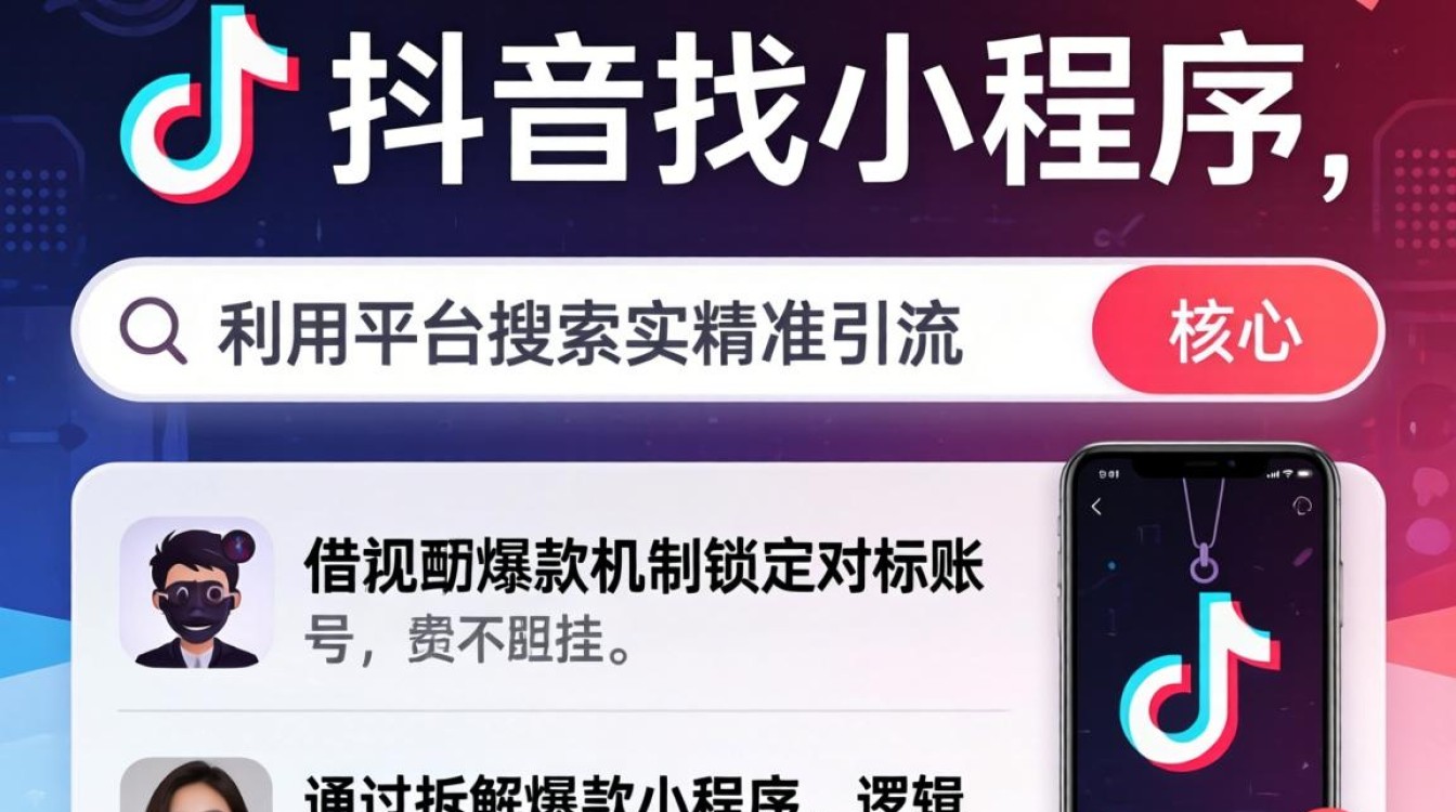 抖音小程序精准引流方法有哪些