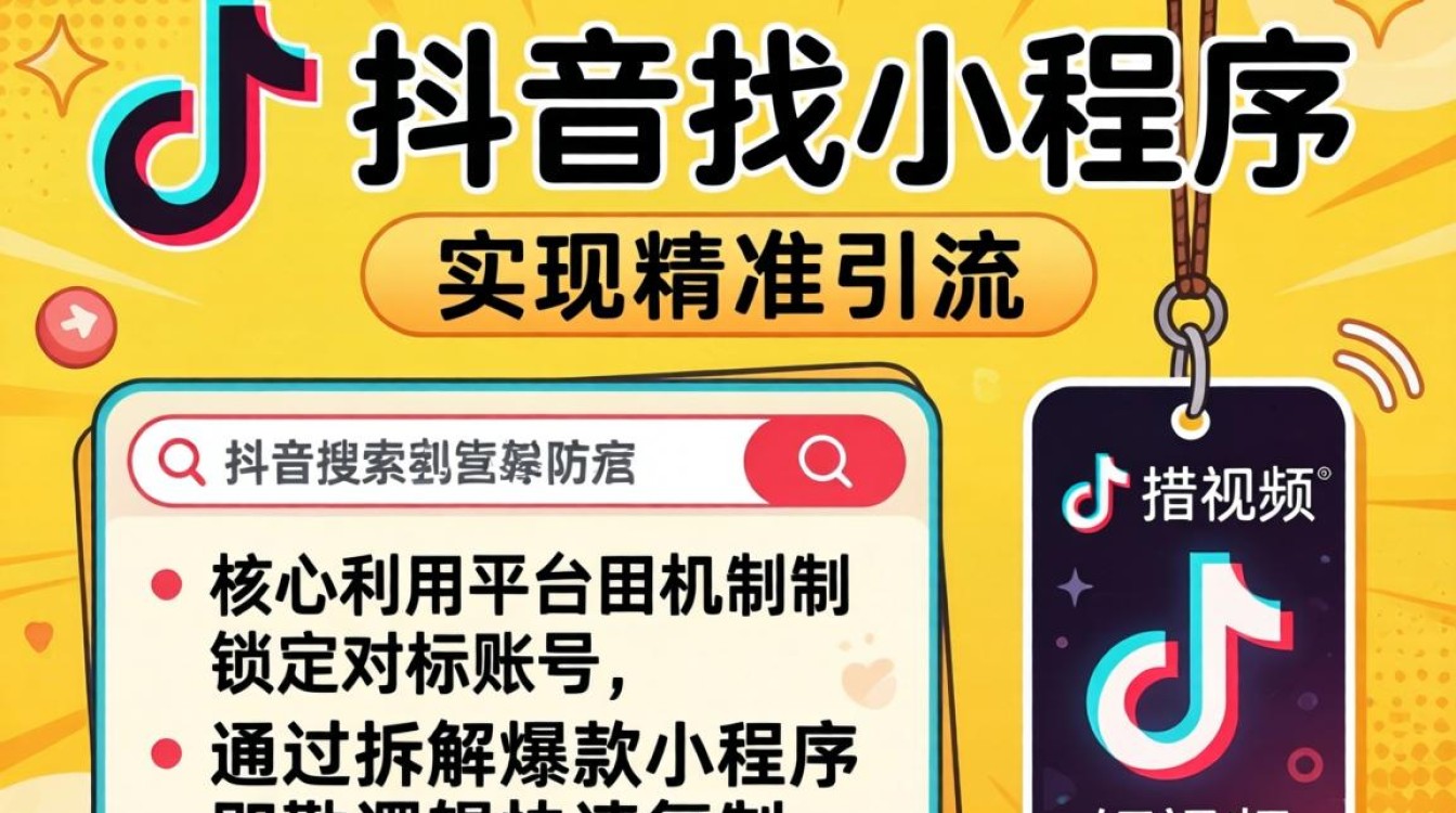 抖音小程序精准引流方法有哪些