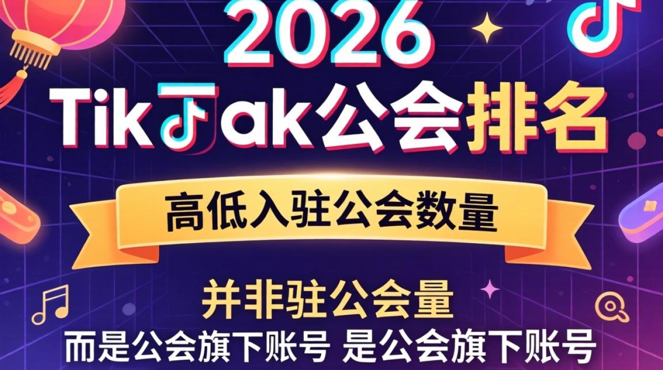 2026tiktok公会排名怎么看