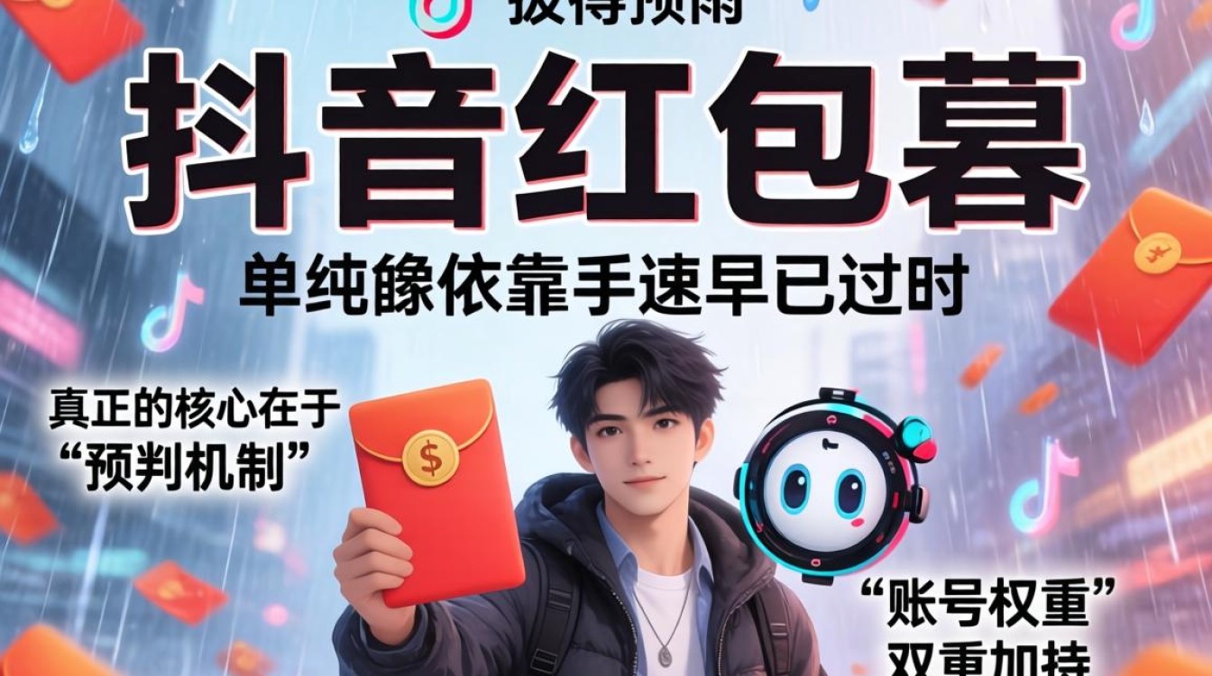 抖音红包雨有什么抢购技巧