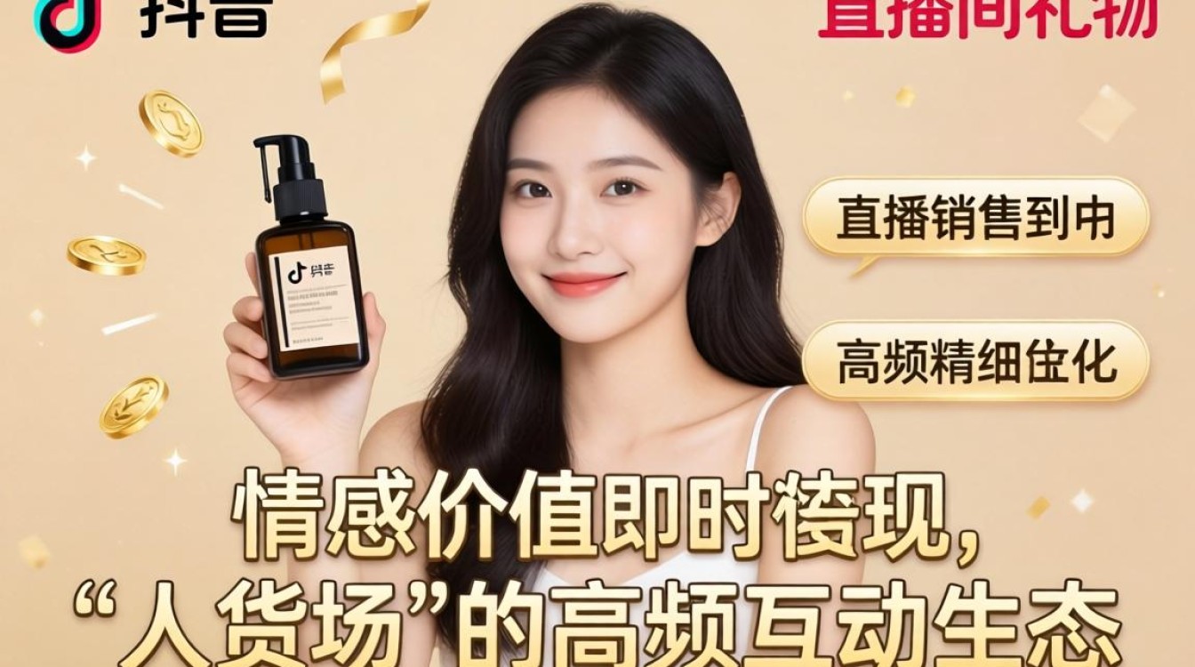 抖音直播间的礼物怎么卖