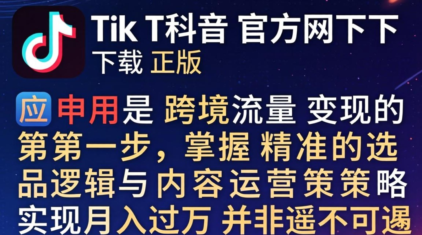 TikTok官方网下载怎么变现
