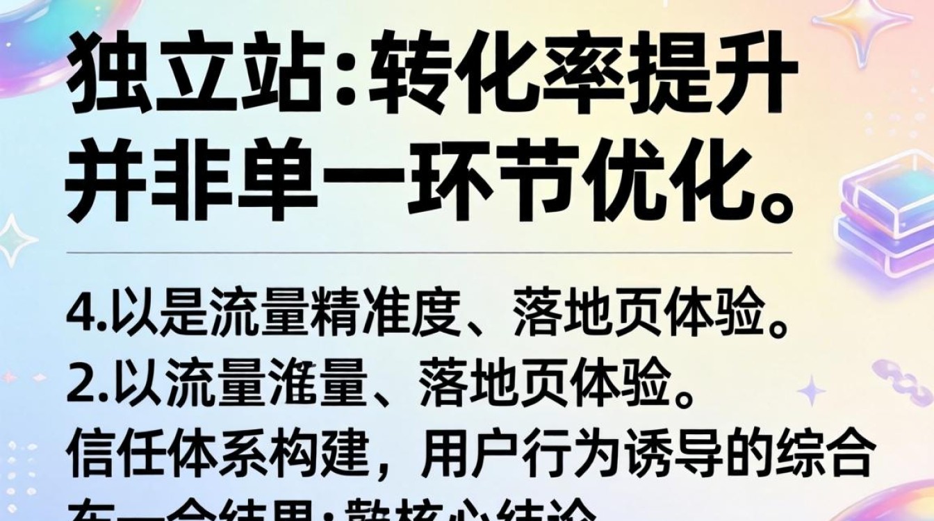 外贸独立站转化率低的解决方法