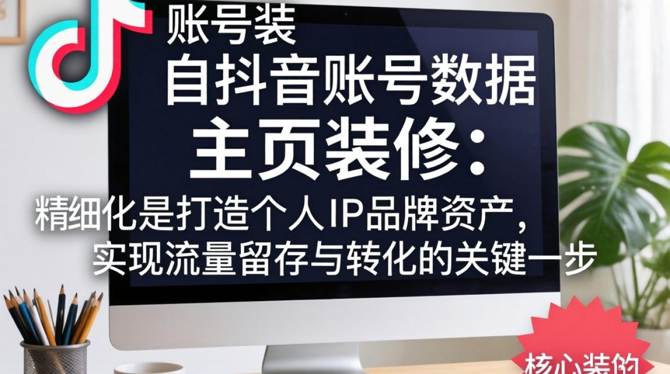 抖音账号主页如何优化装修