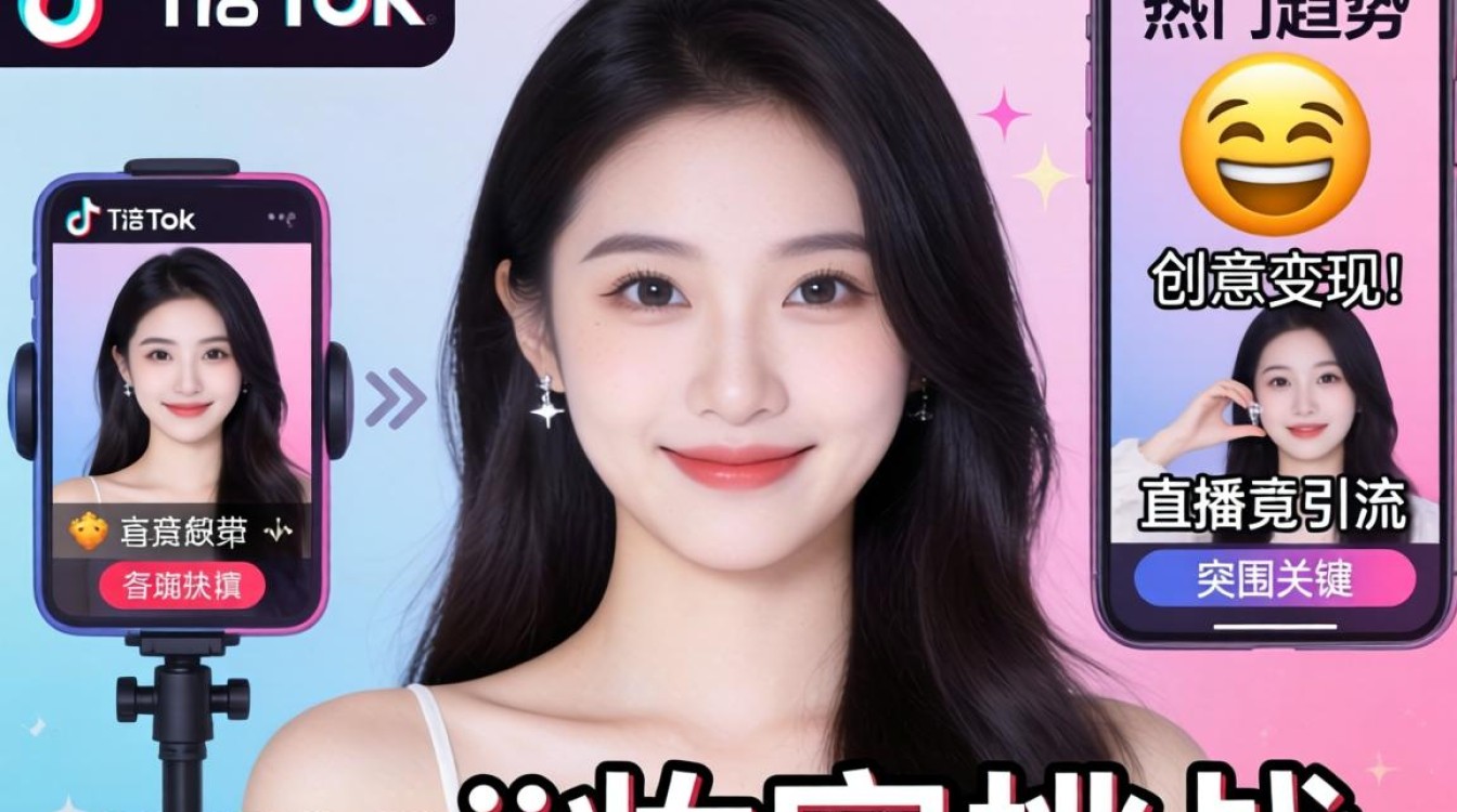 如何在TikTok做emoji妆容挑战直播引流