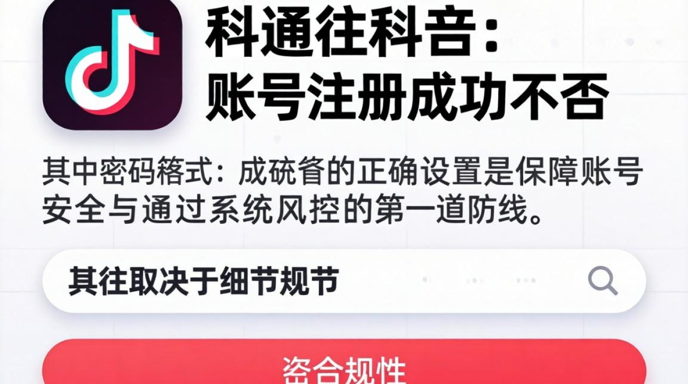 TikTok注册密码怎么格式