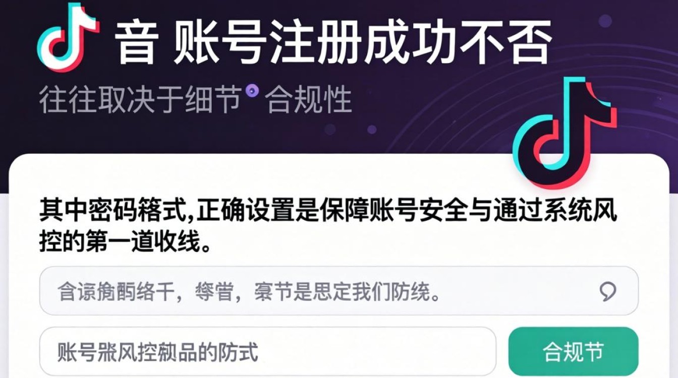 TikTok注册密码怎么格式