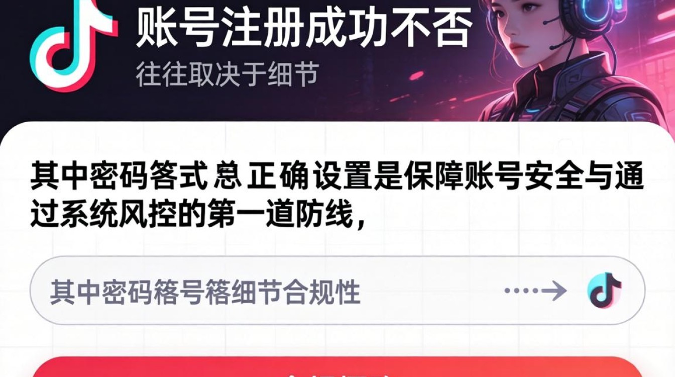 TikTok注册密码怎么格式