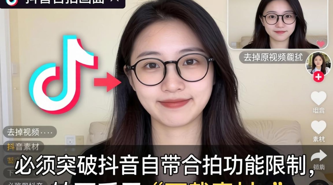 抖音合拍怎么去掉原视频声音