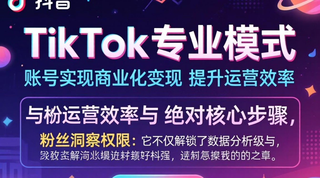 TikTok专业版开通步骤详解