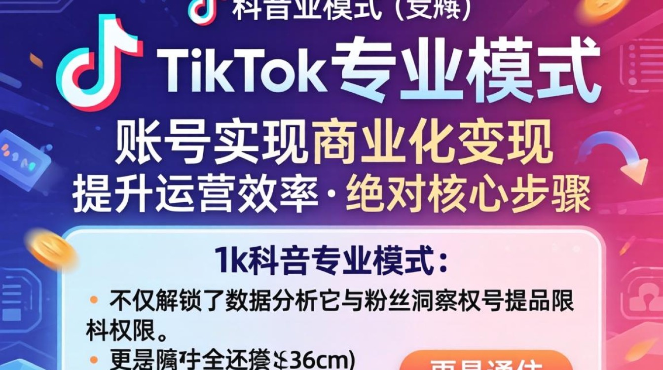 TikTok专业版开通步骤详解