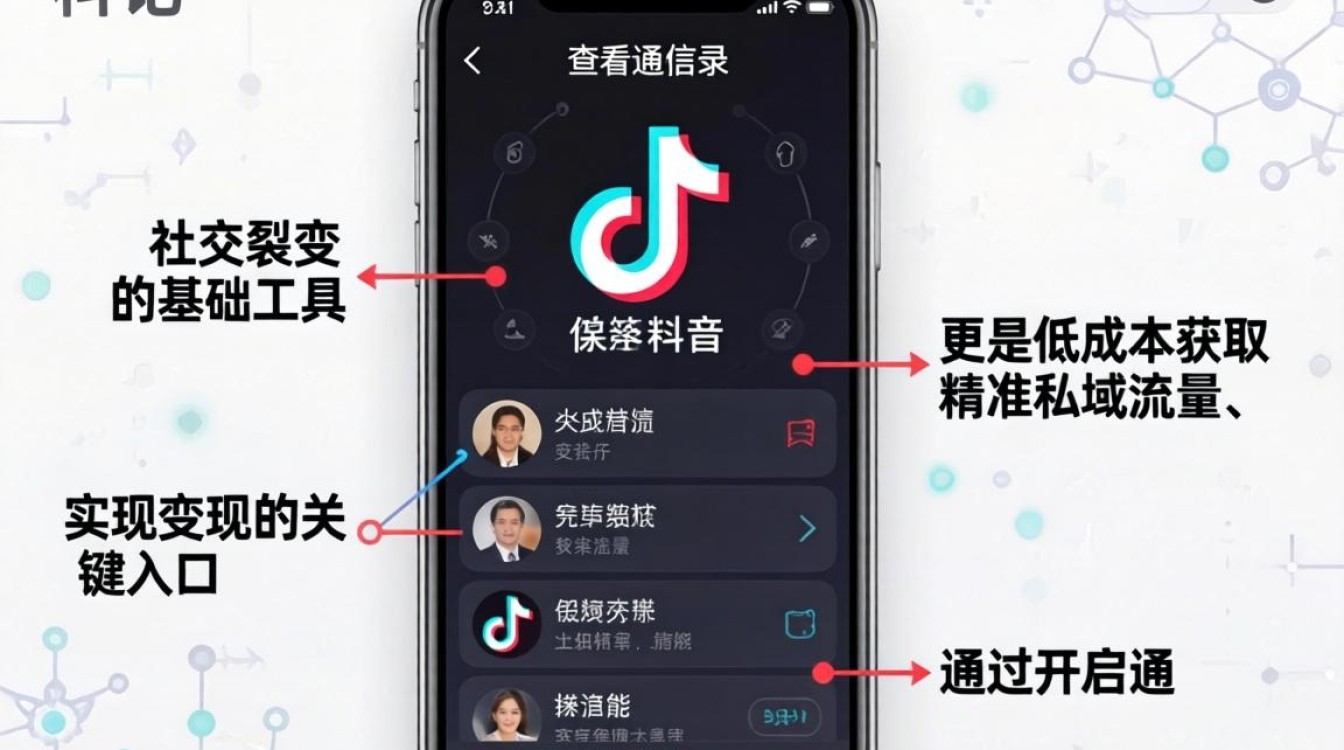 抖音怎么设置查看通讯录