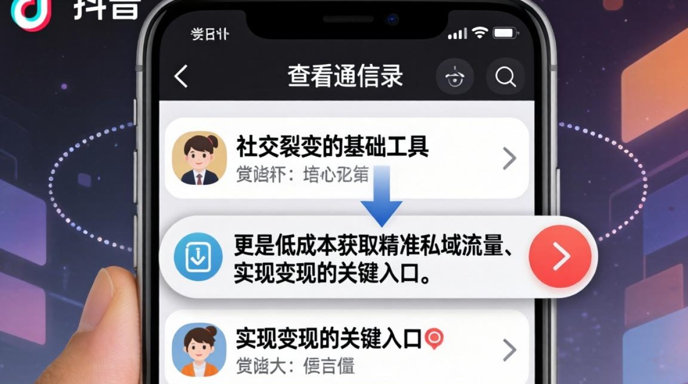 抖音怎么设置查看通讯录