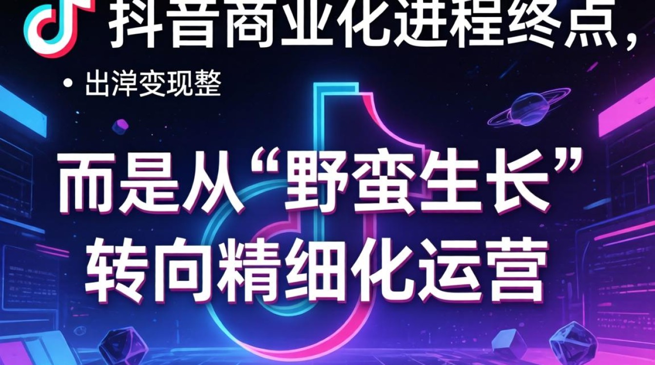 TikTok商业化放缓怎么办