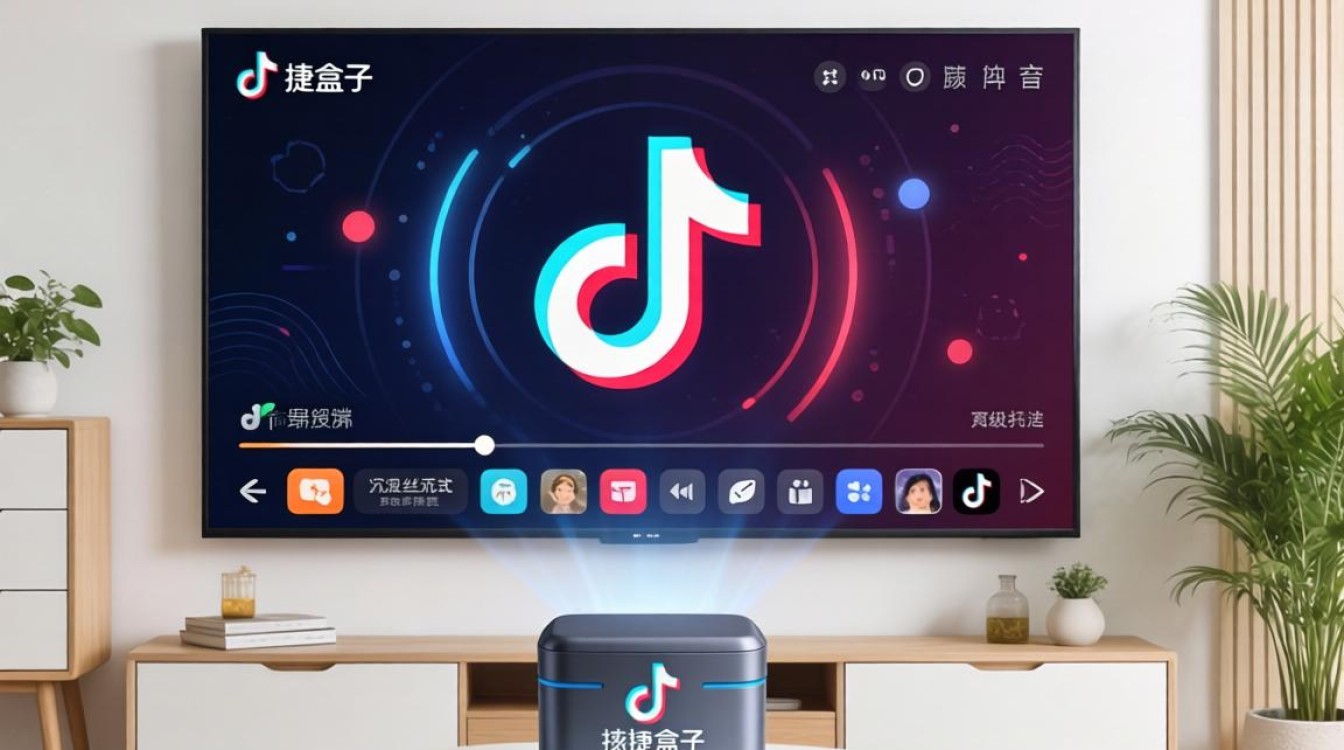 怎么用泰捷盒子播放抖音