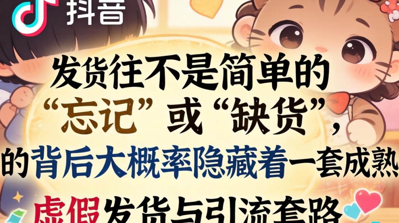 抖音买的东西怎么不发货