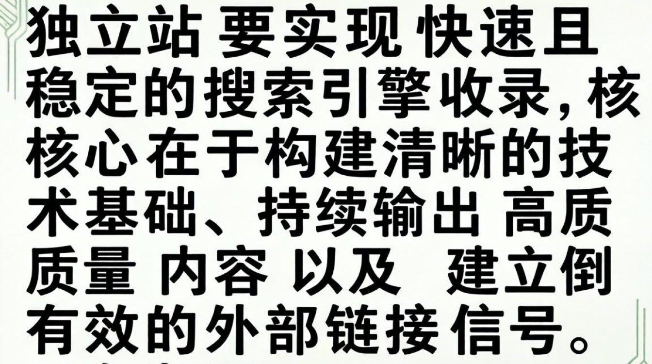 独立站如何快速被谷歌收录
