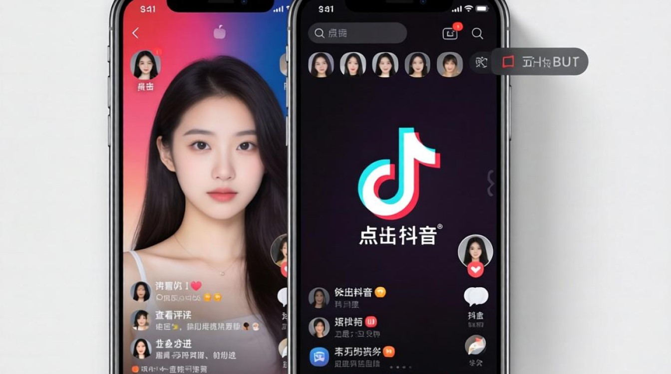 抖音右边挡住了怎么设置