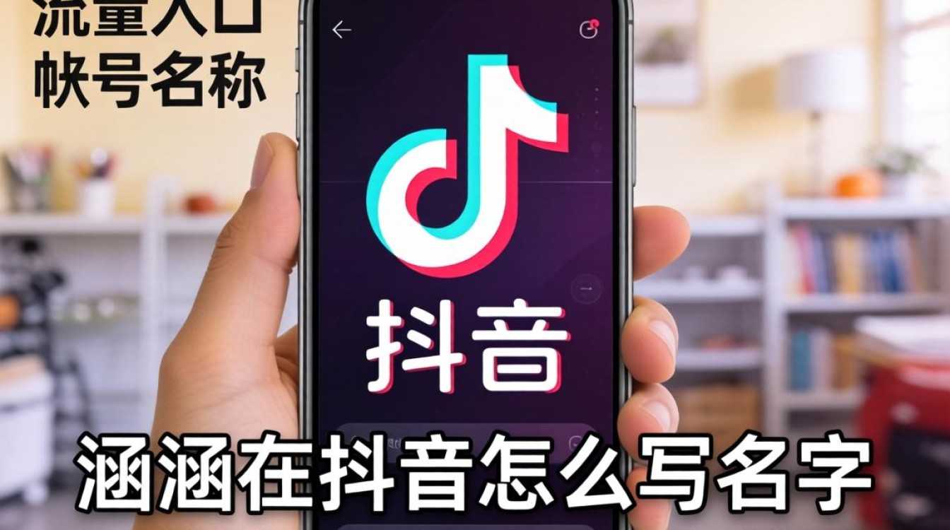 涵涵在抖音怎么写名字