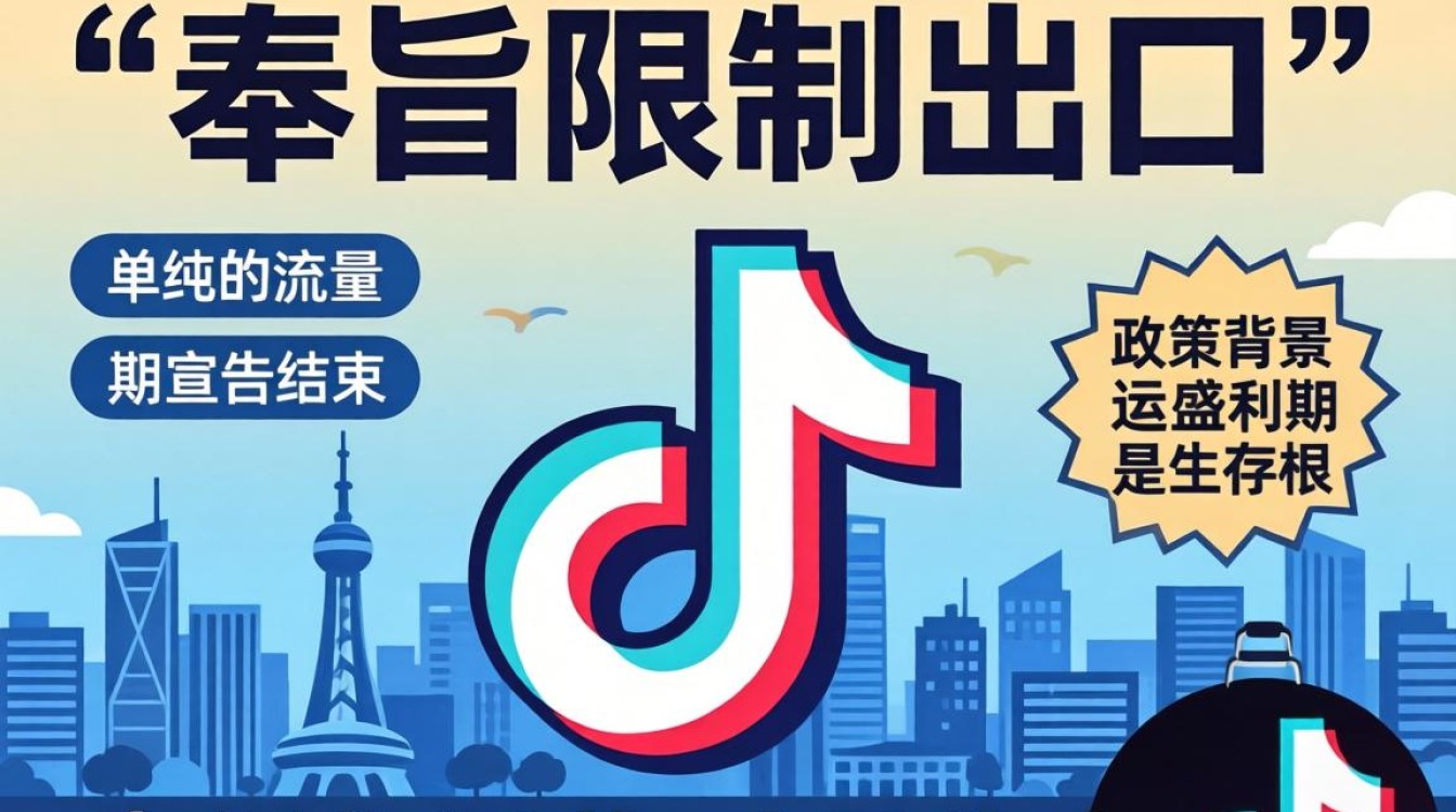 TikTok奉旨限制出口怎么办