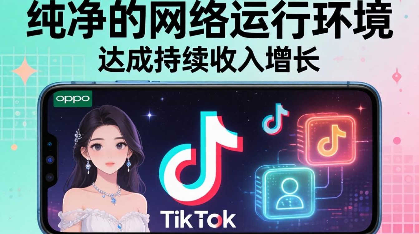 OPPO如何正常使用tiktok直播变现