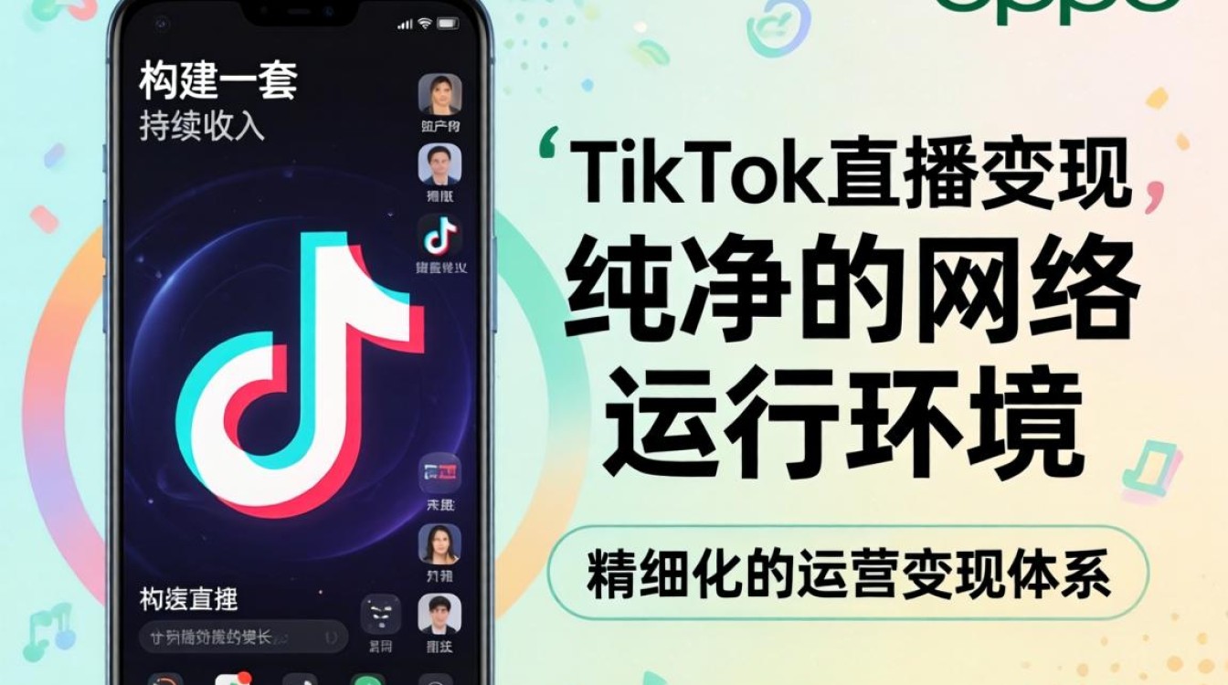 OPPO如何正常使用tiktok直播变现