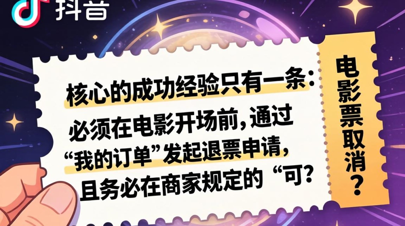 抖音买了电影票怎么取消